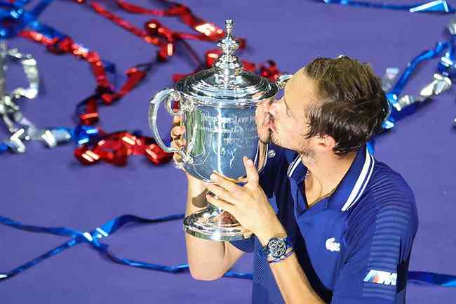 Medvedev se tornou o primeiro tenista da chamada NextGen a vencer um Slam