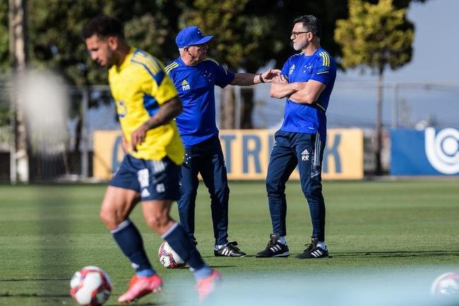Fotos do treino do Cruzeiro desta tera-feira (10/08), na Toca II