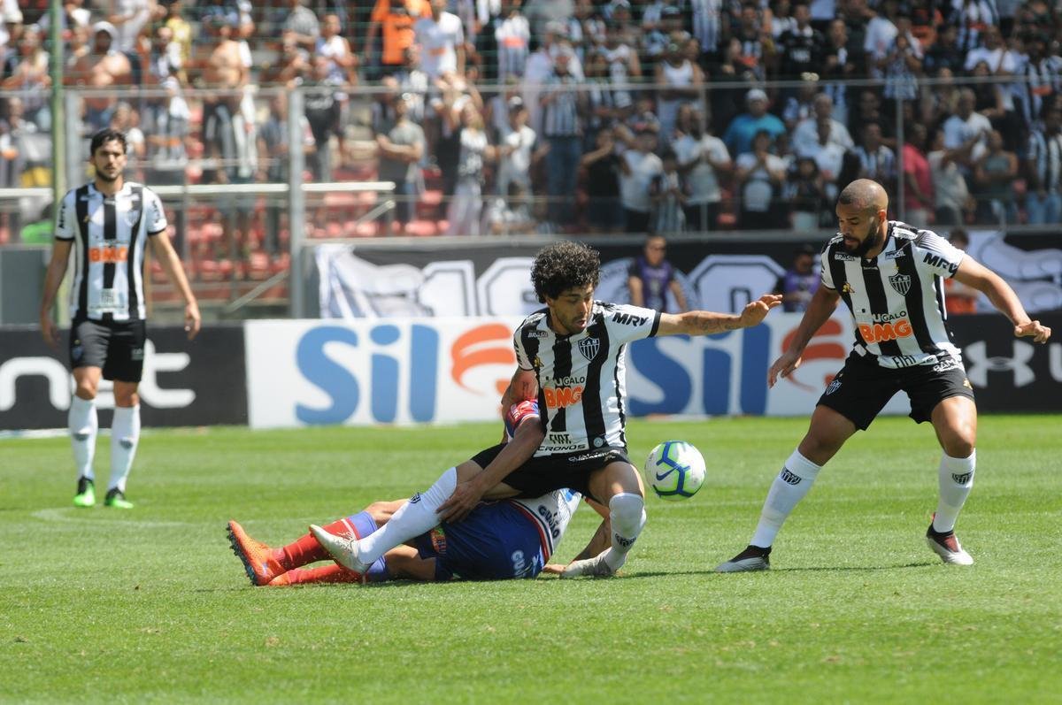 Atltico e Bahia se enfrentaram em jogo da 16 rodada do Campeonato Brasileiro
