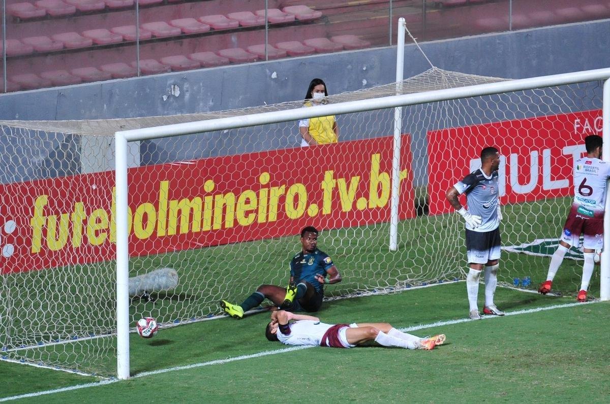 No fim, Ribamar empatou para o Amrica e evitou derrota diante do Patrocinense no Independncia, em BH.