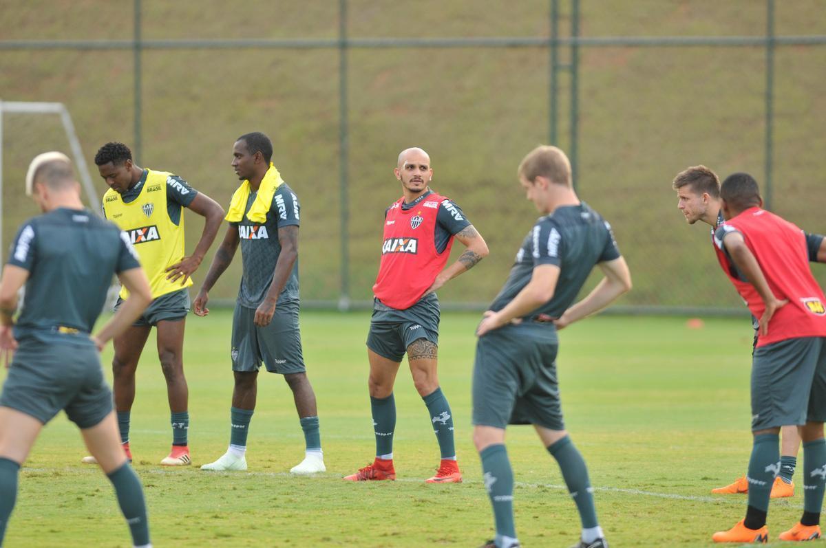 Imagens do treinamento do Atltico nesta sexta-feira, na Cidade do Galo