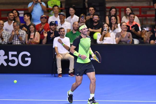 Ginásio Mineirinho, em BH, recebeu duelo histórico que fez parte da turnê do espanhol Rafael Nadal na América do Sul. Ele enfrentou o norueguês Casper Ruud, número 3 do mundo. No Brasil, apenas a capital mineira recebeu o multicampeão