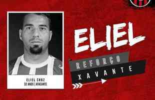 O Brasil de Pelotas anunciou a contratao do atacante Eliel, que estava no Visakha, do Camboja