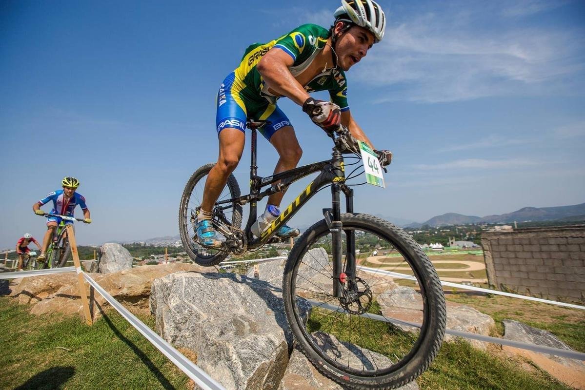 Com trechos diversificados e altamente tcnicos, pista  uma das trs instalaes do Parque Radical do Rio