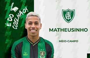 Matheusinho retornou ao Amrica aps defender dois clubes de Israel. O meia-atacante de 23 anos sofreu com depresso no pas e voltou ao clube que o revelou.