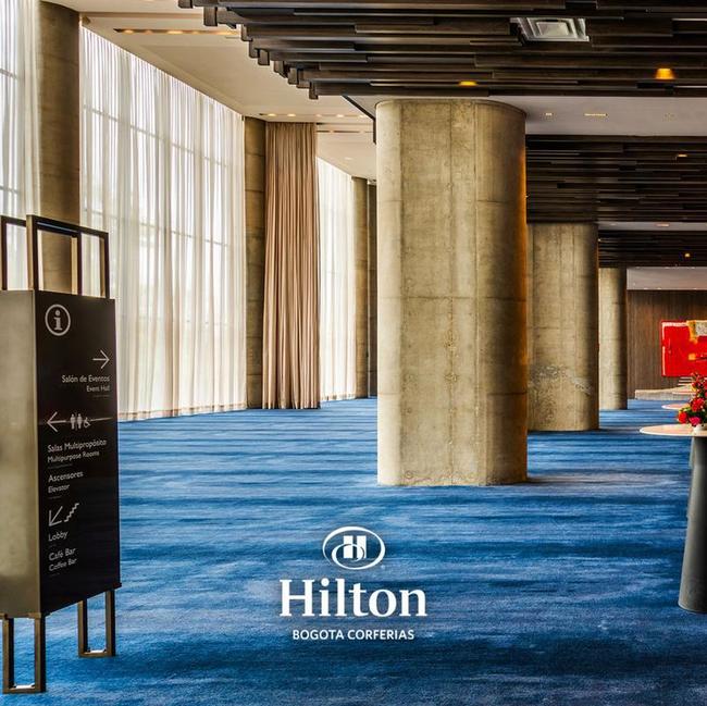 Fotos do Hilton Bogota Corferias, hotel que receber a delegao do Atltico na Colmbia para o compromisso pela Copa Libertadores, diante do Millonarios.