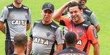 Novo atacante do Atltico participou de ltimo treino antes de clssico contra o Cruzeiro