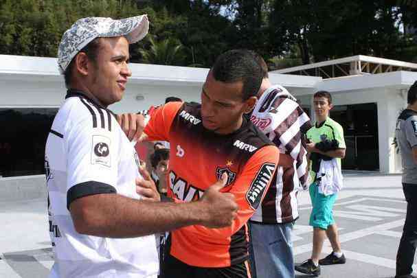 Imagens do primeiro dia de Otero no Atltico