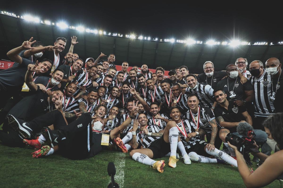 Fotos da festa do Atltico no Mineiro com a conquista do bicampeonato mineiro