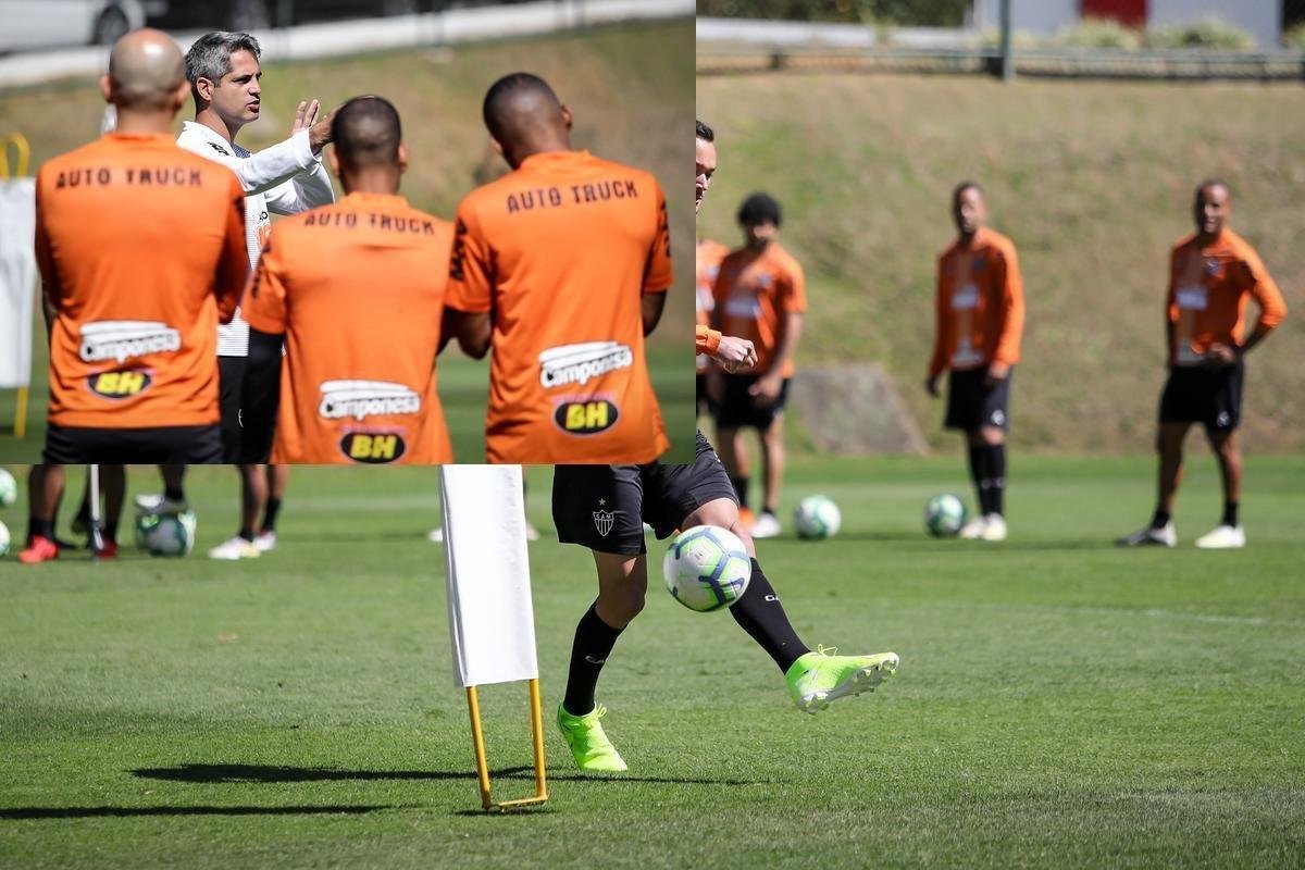 Atltico fez, nesta sexta, ltimo treino antes do duelo na Arena da Baixada