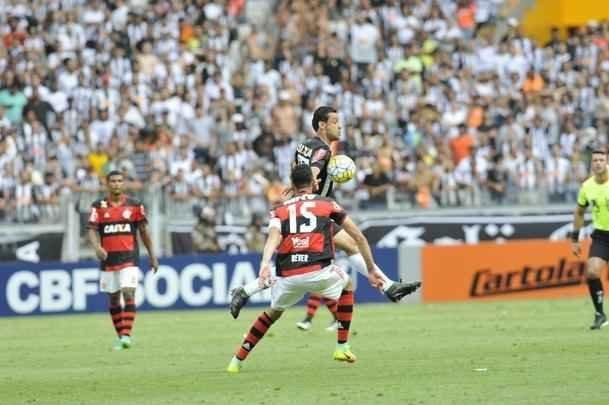 Fotos do jogo entre Atltico e Flamengo no Mineiro