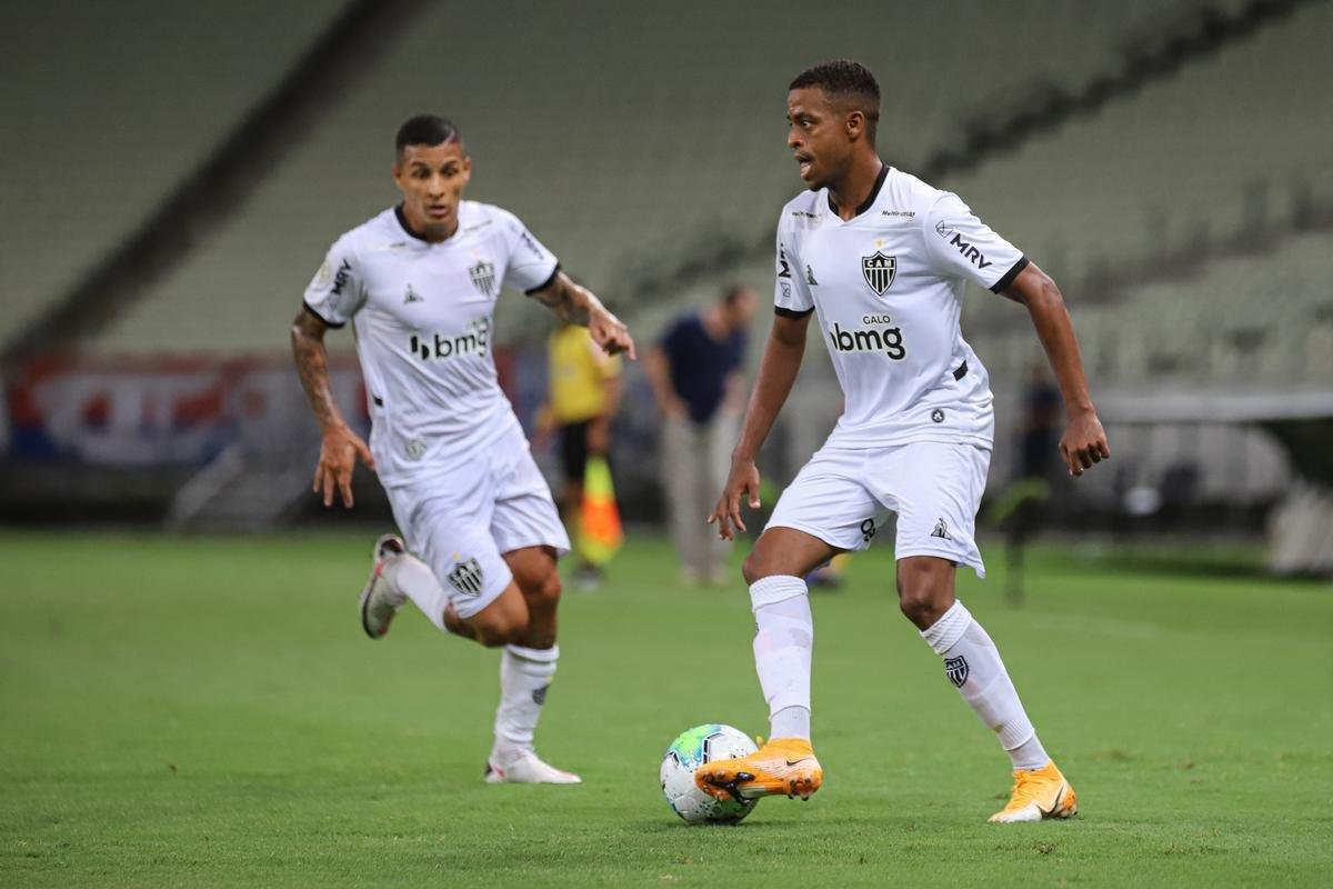 Atltico perdeu por 2 a 1 para o Fortaleza, no Castelo