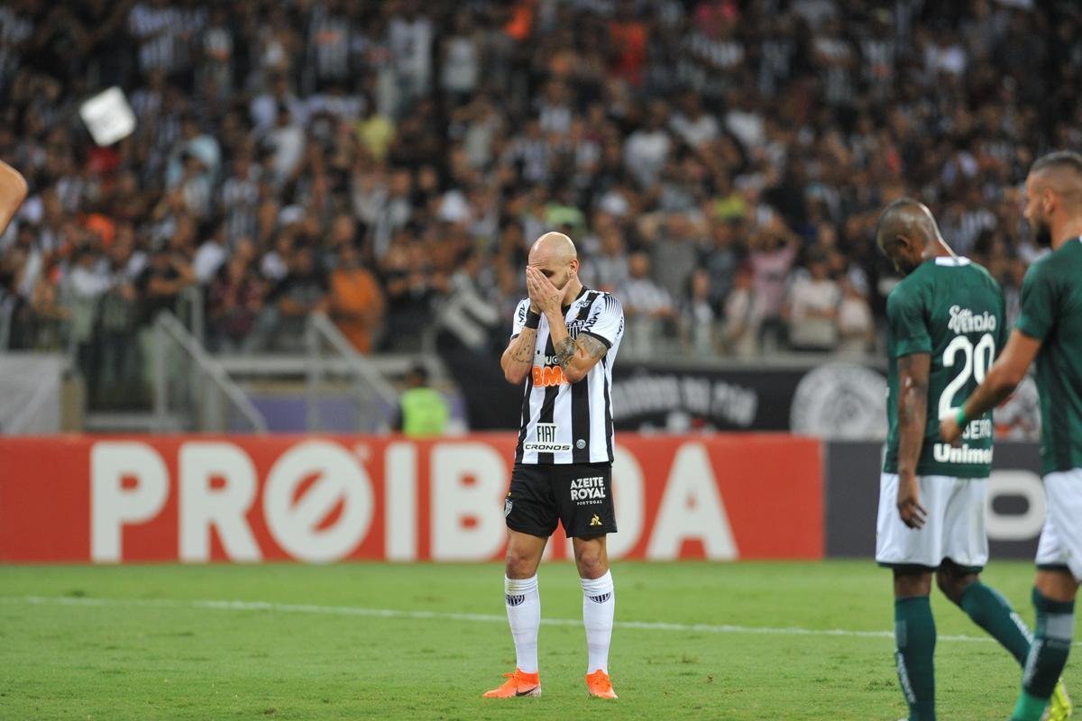 Atltico enfrentou o Gois em jogo do Campeonato Brasileiro 