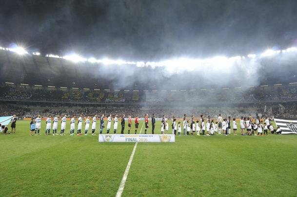 Mosaico 360 da torcida do Atltico no Mineiro na final da Copa do Brasil contra o Grmio