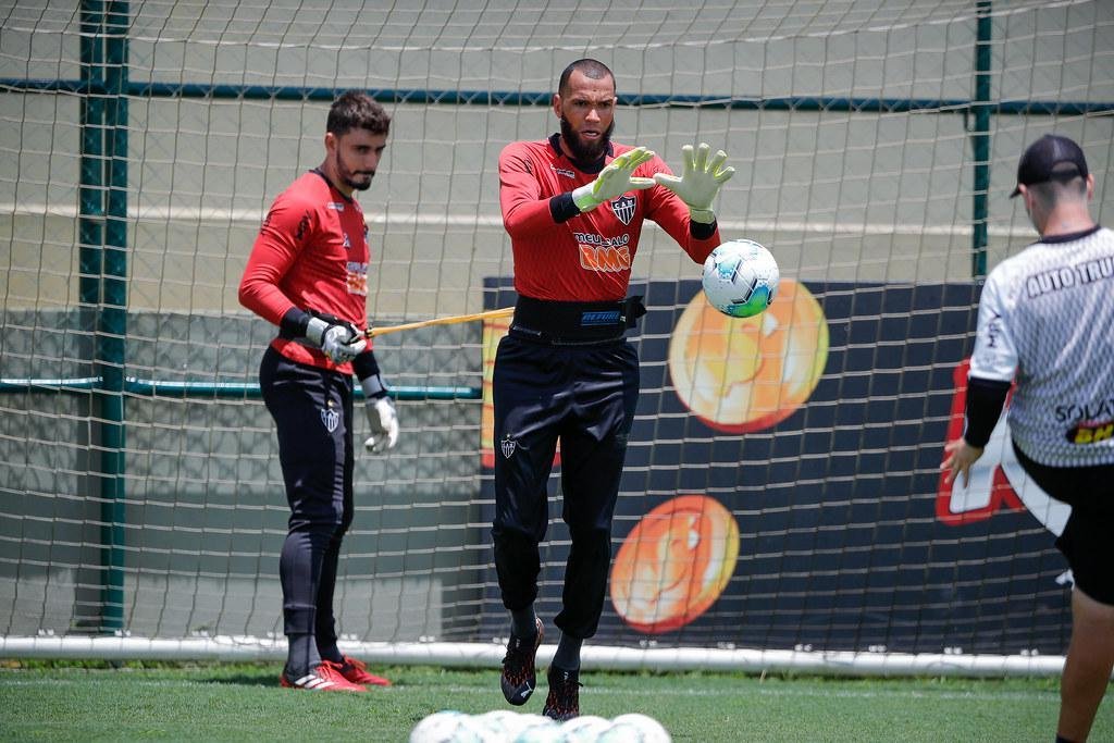 Fotos do treino: Atlético se prepara para enfrentar o Corinthians