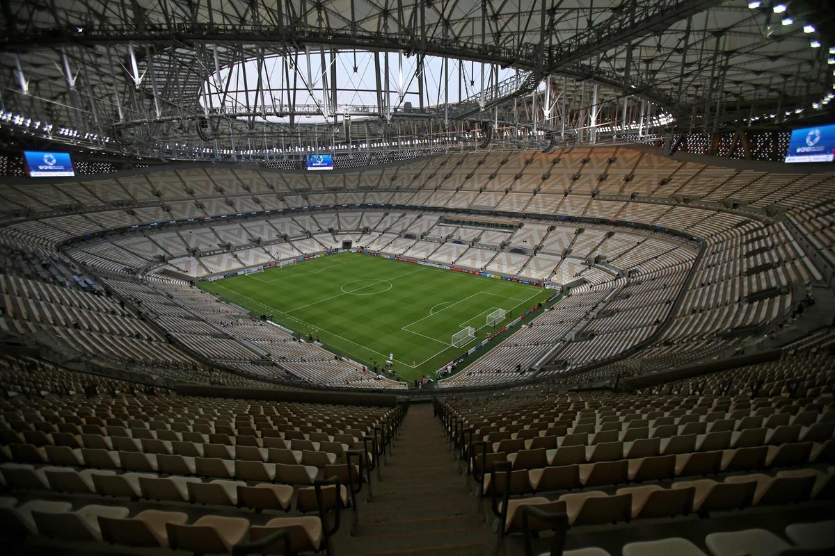 Estdio Lusail: arena para 80 mil torcedores  a maior dentre as oito do Mundial do Catar e vai receber pelo menos duas partidas da Seleo Brasileira
