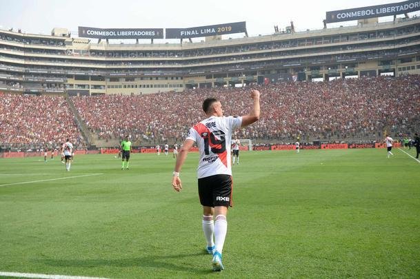 Fotos do jogo entre Flamengo e River Plate