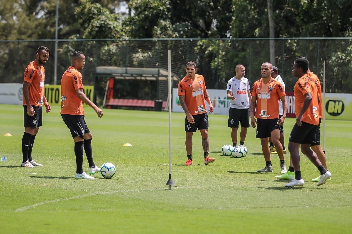 Atltico encerra preparao para encarar o Cruzeiro