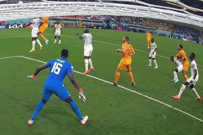 Fotos do jogo entre Senegal e Holanda no Estdio Al Thumama, pelo Grupo A da Copa do Mundo, no Catar