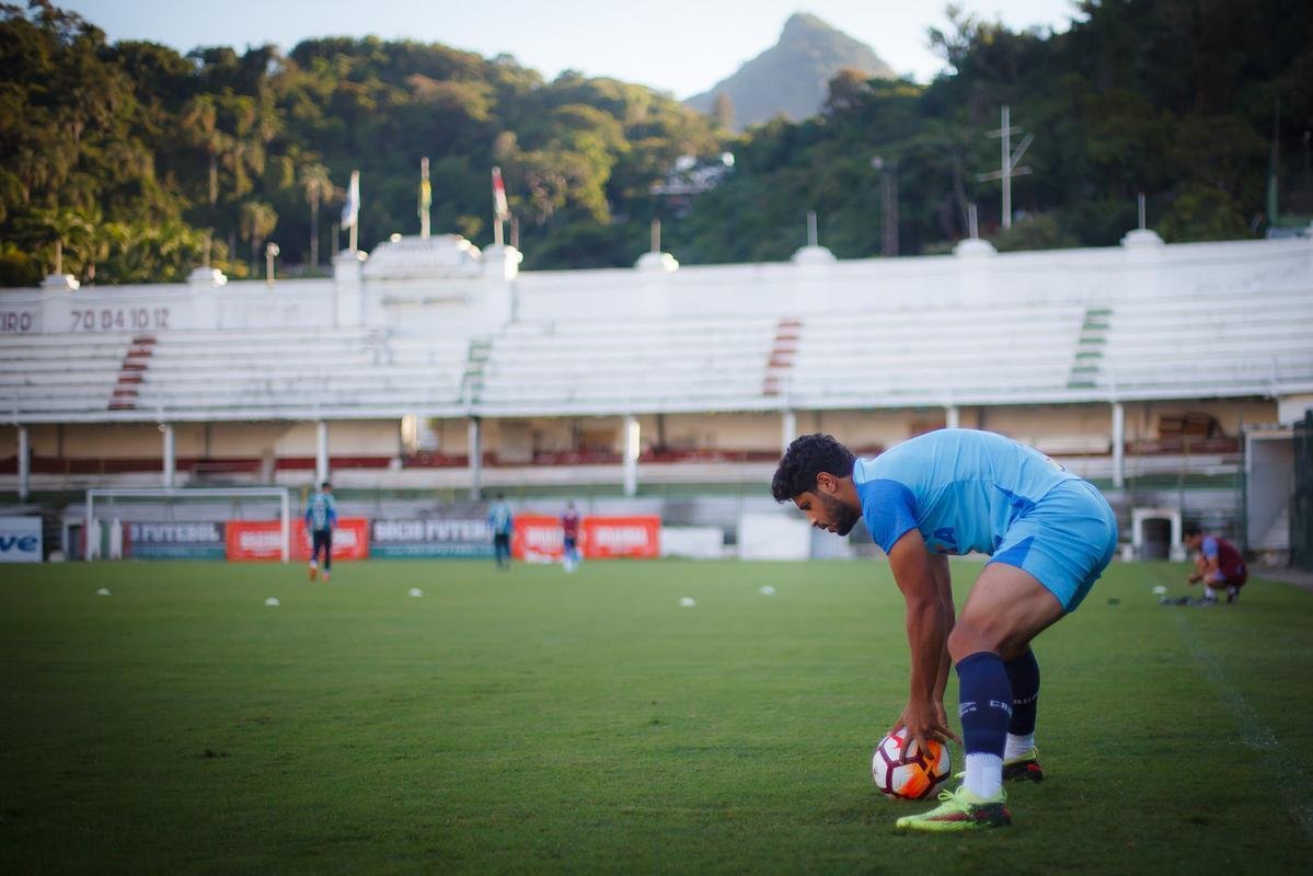 Cruzeiro treinou nesta tera-feira no Estdio das Laranjeiras e fechou preparao para jogo contra o Vasco, pela quinta rodada do Grupo 5 da Copa Libertadores. Partida ser s 21h45 desta quarta, em So Janurio, no Rio de Janeiro (Vinnicius Silva/Cruzeiro E.C)