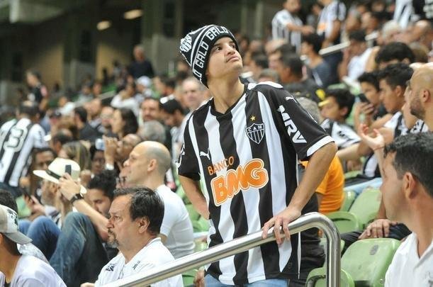 Fotos da torcida do Atltico na partida contra o Unin La Calera, do Chile, no Independncia, pela Copa Sul-Americana