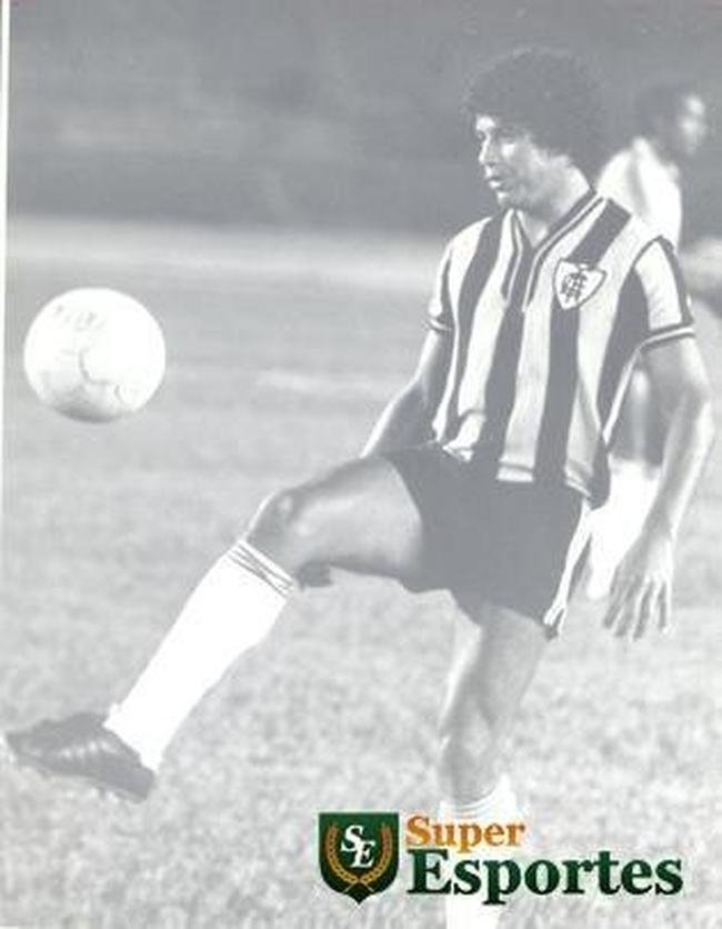 Campos com a camisa do Amrica de 1980