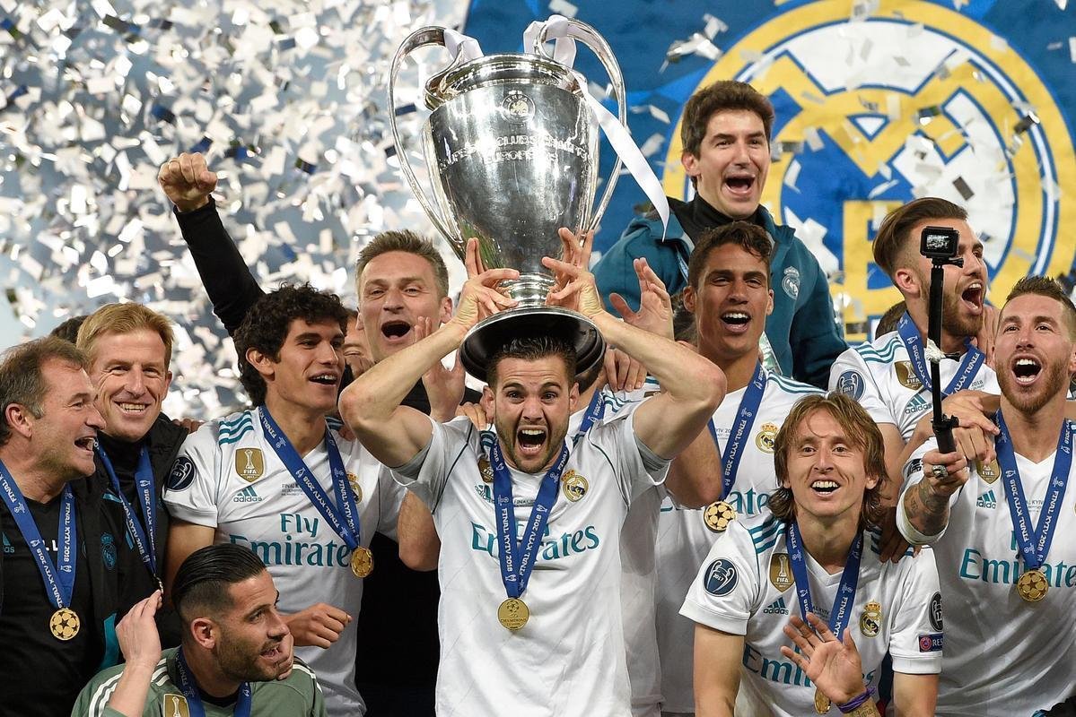 Festa do Real Madrid com a conquista da 13 Liga dos Campees, a terceira de forma seguida