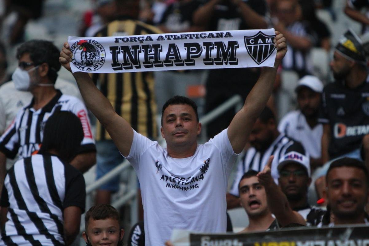 Fotos da torcida do Atltico no Mineiro durante a partida contra o Juventude pela 34 rodada do Campeonato Brasileiro