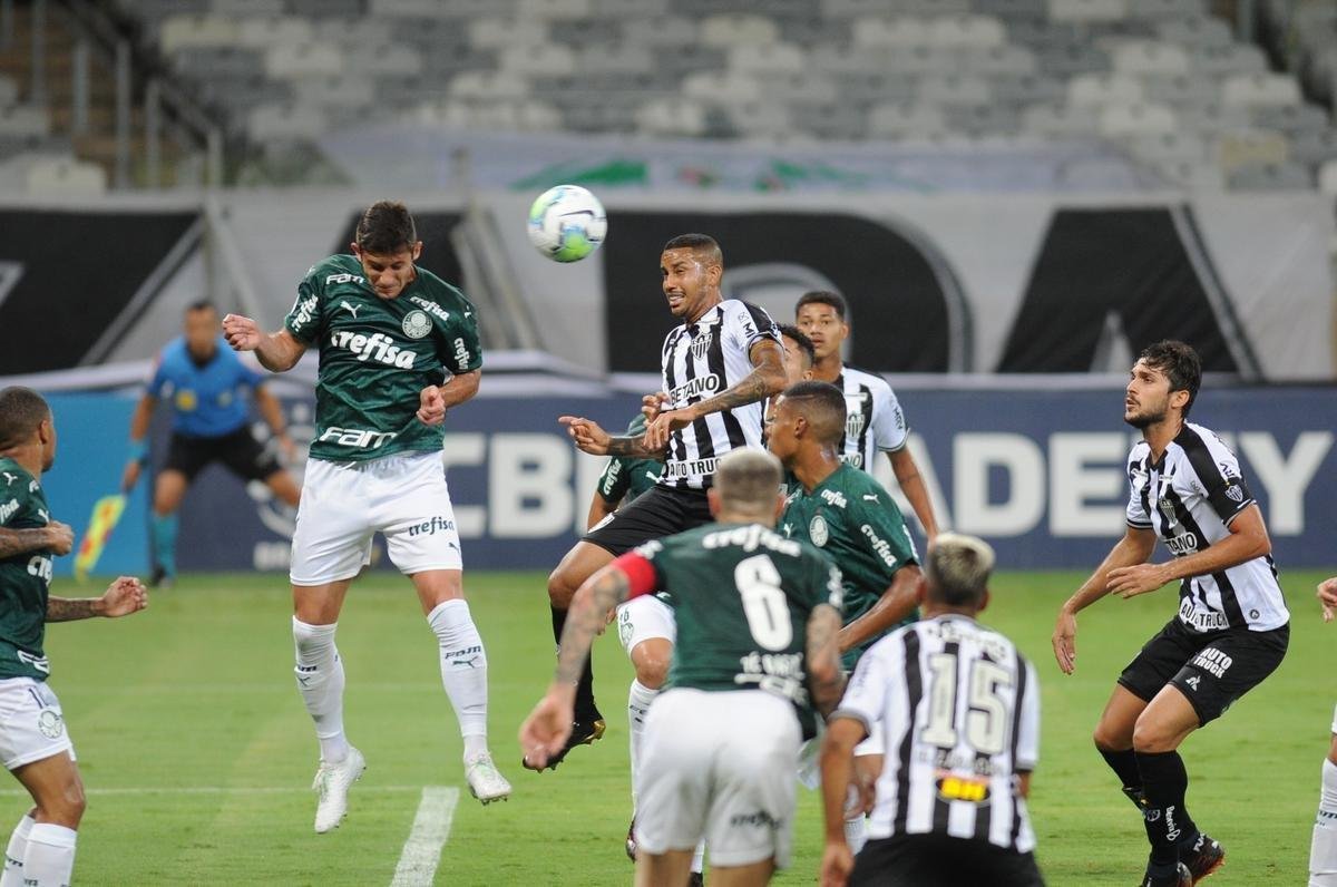 Fotos do jogo entre Atltico e Palmeiras, no Mineiro, pelo Brasileiro