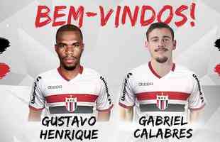 Botafogo-SP contratou Gustavo Henrique e Gabriel Calabres