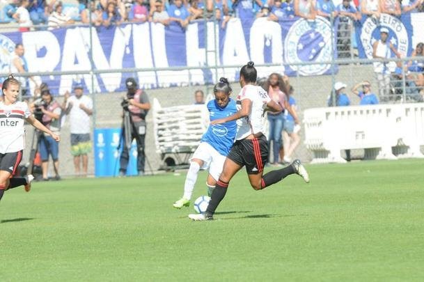 Cruzeiro e São Paulo ficaram no empate por 1 a 1 na finalíssima do Brasileiro Feminino A2