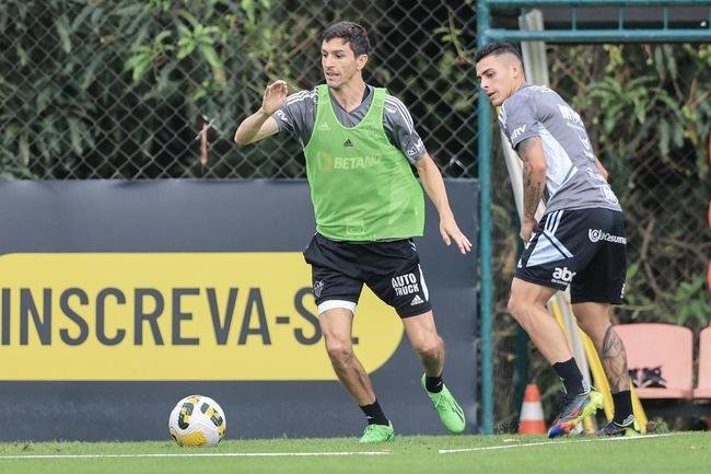 Treino do Atltico na Cidade do Galo, nesta quinta-feira (29/9).