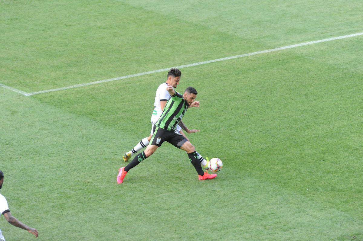 Fotos do jogo entre Amrica e Figueirense, pela Srie B