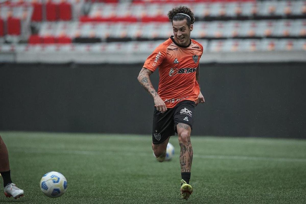 Fotos do ltimo treino do Atltico antes da deciso da Copa do Brasil