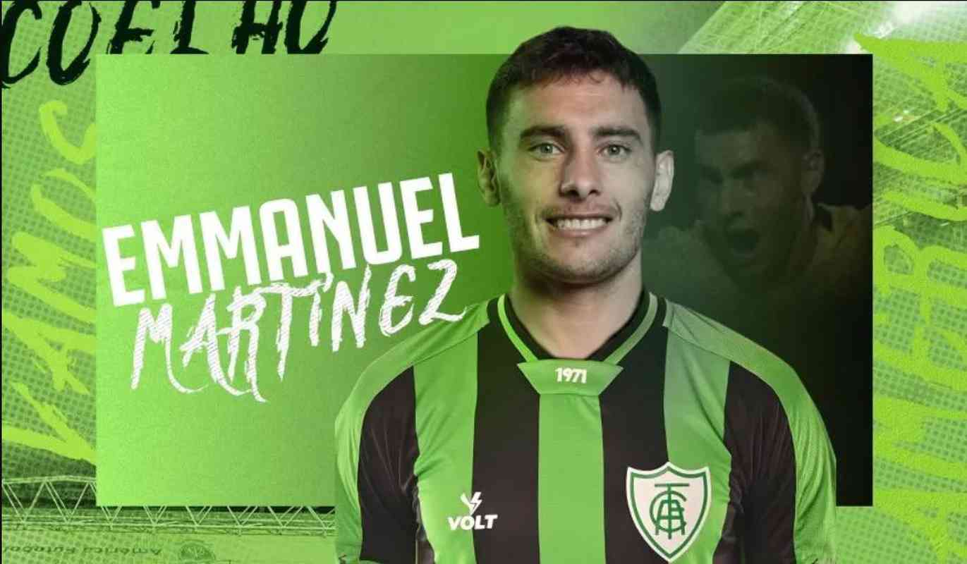 América contratou o meia Emmanuel Martínez