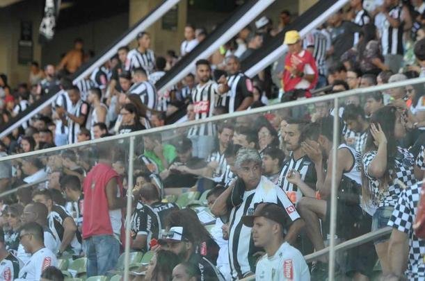 Torcida do Atltico na deciso do Campeonato Mineiro, no Independncia