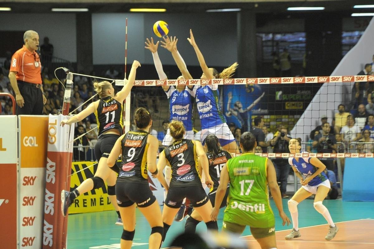 Minas x Praia: veja fotos da primeira partida da final