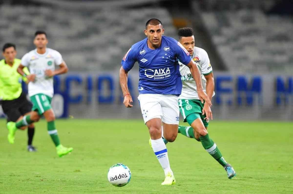 Imagens do jogo entre Cruzeiro e Chapecoense, pela Primeira Liga