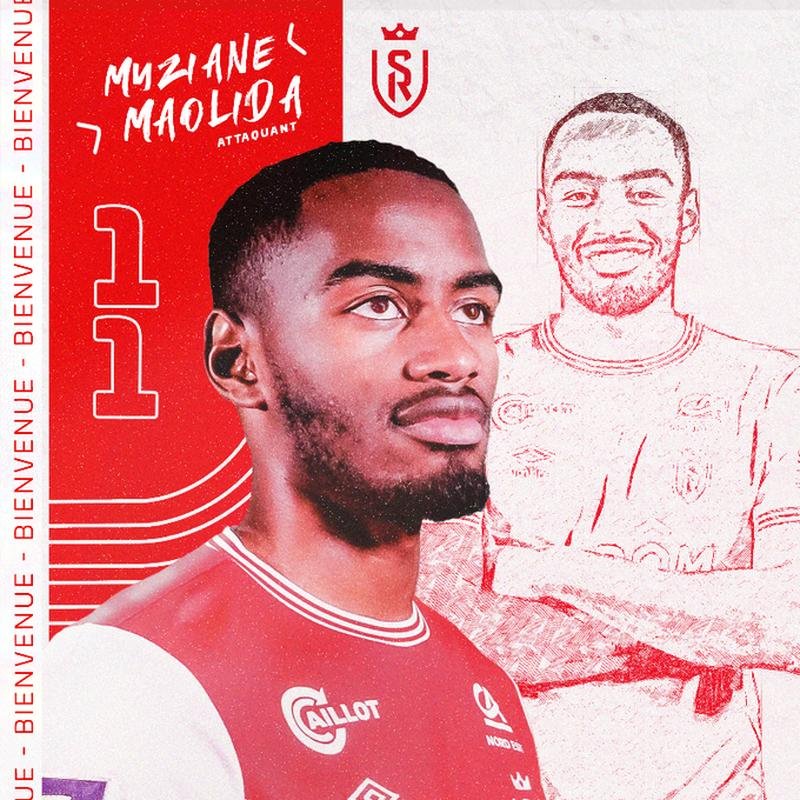 Reims anunciou a contratao de Myziane Maolida
