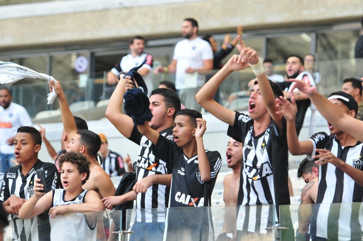 Torcida do Atltico esteve presente no Mineiro, no clssico contra o Cruzeiro