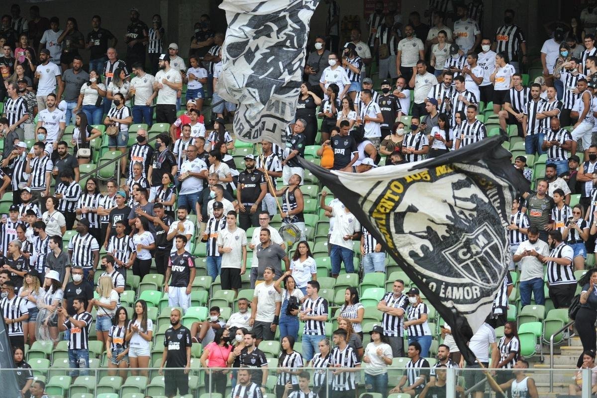 Atltico x Tombense: fotos do jogo pelo Campeonato Mineiro