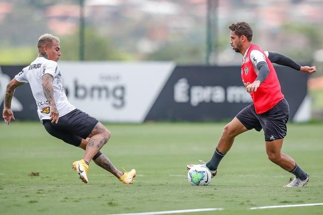 Veja fotos do treino do Atl�tico