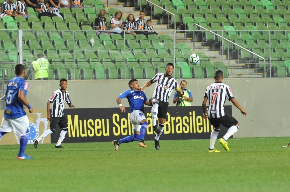 Imagens do clssico entre Atltico e Cruzeiro pela Supercopa Sub-20