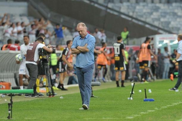 Fotos do jogo entre Cruzeiro e So Paulo