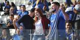 Torcida do Cruzeiro encarou frio e crise de abastecimento para apoiar o time contra o Palmeiras, no Mineiro