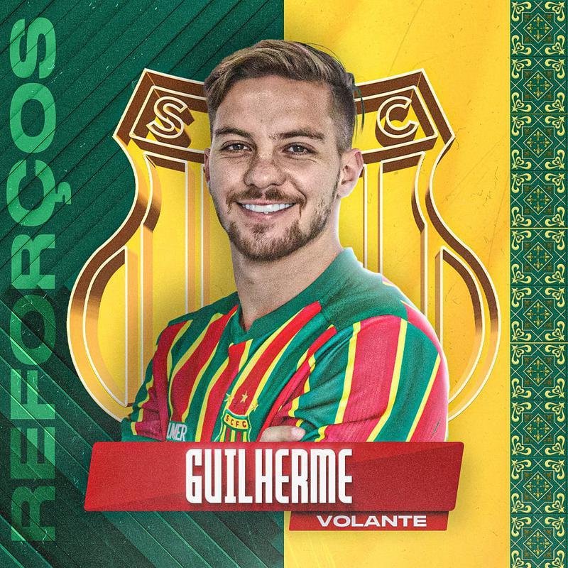 Guilherme Teixeira, volante (Sampaio Corra)