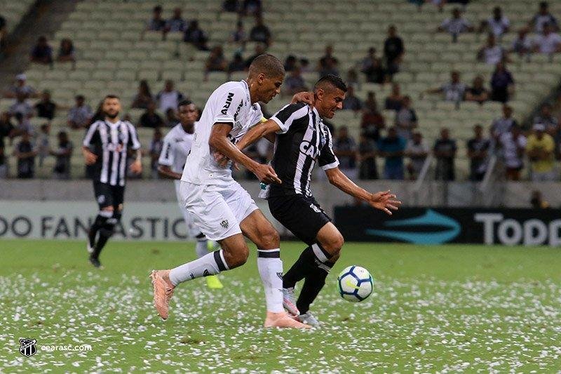 No Castelo, o Atltico perdeu por 2 a 1 para o Cear, em jogo da 31 rodada do Brasileiro