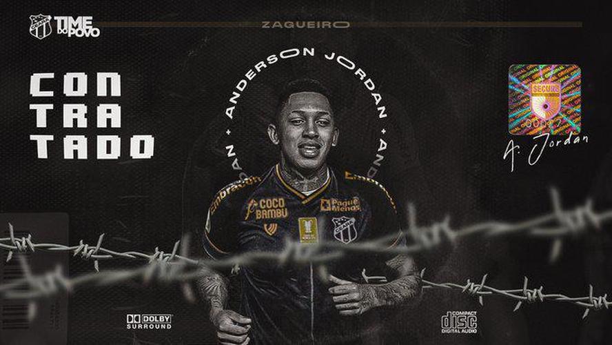 Anderson Jordan, zagueiro (Ceará)