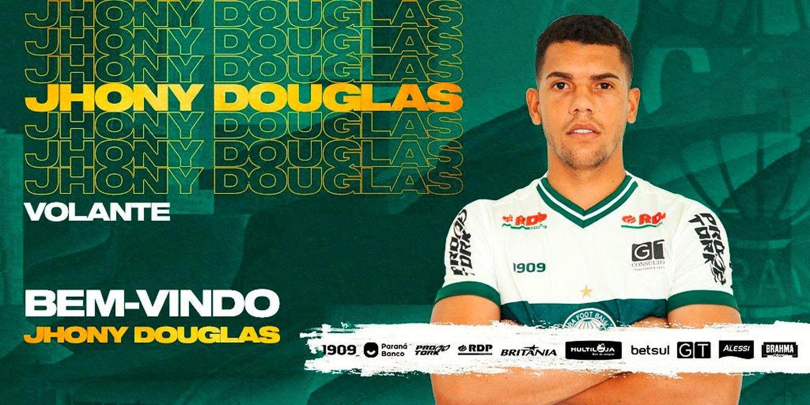 Jhony Douglas, volante (Coritiba)