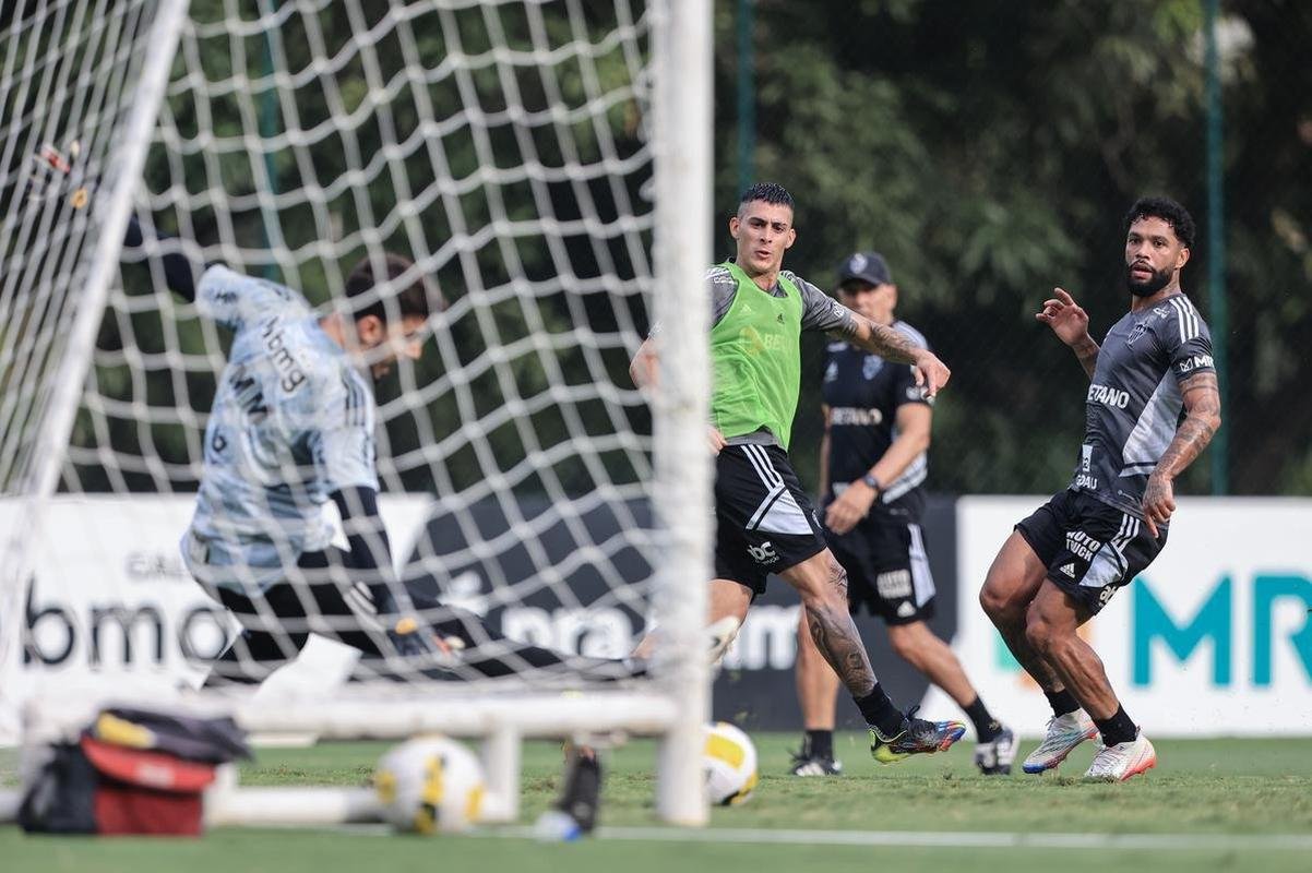 Atltico inicia preparao para enfrentar o Cuiab